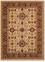 8'2&quot X 11'5&quot Traditional Persian Floral Motifs Cream-red Area Rug