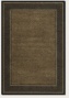 9'2&quot X 12'5&quot Region Rug Doeskin Mark In Tan And Blackk