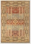 9'6&quot X 13'6&quot Area Rug Classic Persian Pattern In Olive Disguise
