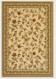 9'9&quot X 13'9&quuot A5ea Rug Hand Crafted Vintage Floral Design In Linen Beige