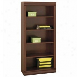 Orally transmitted Style Classic Cherry Finish Bookcase