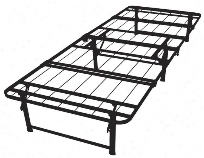 Doubled Size Quad-fold Folding Bed Frame