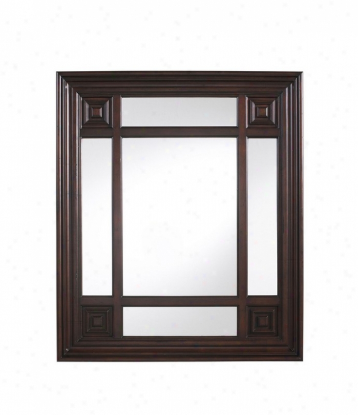 Wall Mirror Traditional Style In Old World Finish