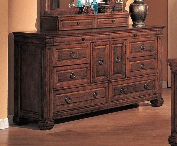 Westminster Collection Rich Finish Solid Wood Dresser