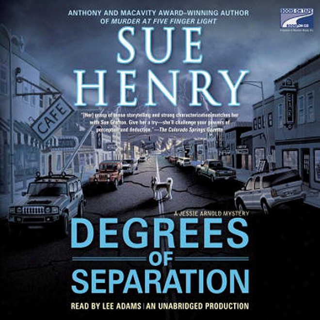 Degrees Of Separation: A Jessie Arnold Mystery Series (unabridged)