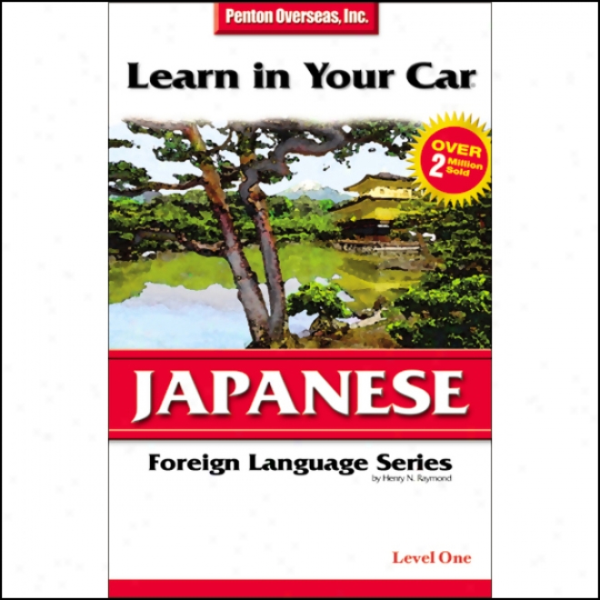 Be informed of In Your Car: Japanese, Level 1