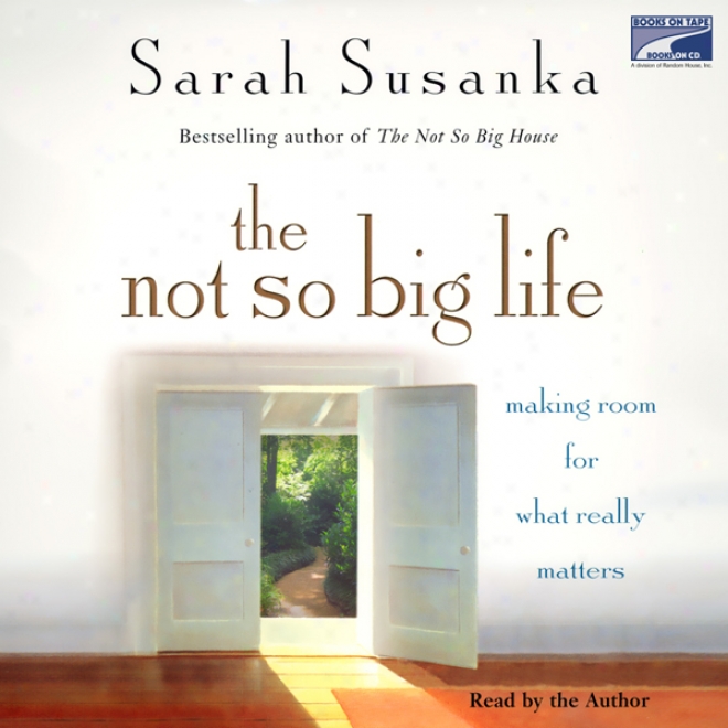 The Not So Big Life: Making Chance For What Really Matters (unabridged)