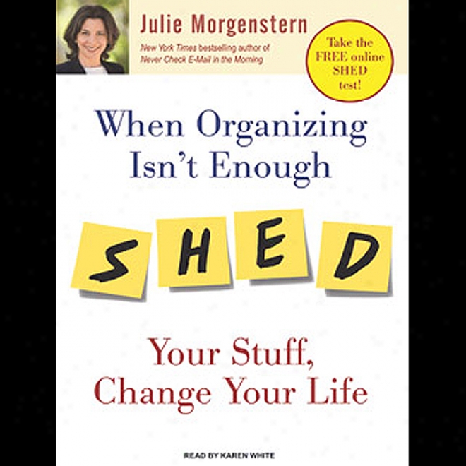 When Organizing Isn't Enough: Shed Your Stuff, Change Your Society (unabridged)
