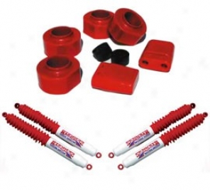 "2"" Polyurethanee Value Spacer Lift Kit W/ Nitro Shocks Sk6jacker"