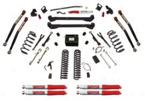 "6"" Bent Arm Rock Ready Ii Lift Kit System W/nitro Shocks Skyjacker"