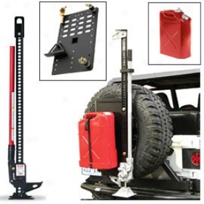 "60"" Hi-lift Cast/steel Jack Kit With Jerry Can (red) & Intelligent Mist"