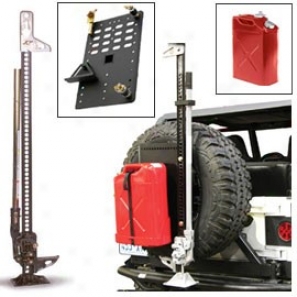 "60"" Hi-lift X-treme Jack Kit With Jerry Can (red) & Intelligent Rack"