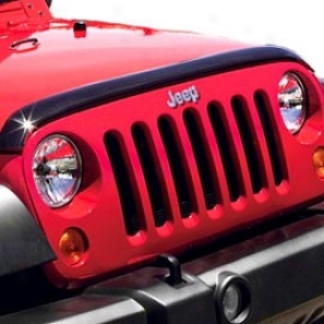 Air Deflector, Front Tinted Upon Jeep Logo Mopar