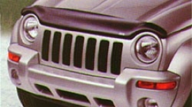 Tune Deflector, Front Tinted With Jeep Logo