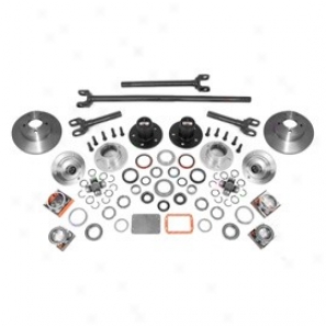 Alloy Usa D30 Manual Locking Hub Complete Conversion Kit