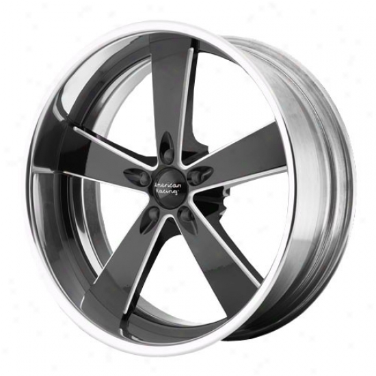 "american Racing Blvd Series Chrome 20x10"" 5x4.5"" Bolt Pattern, Back Spacing"