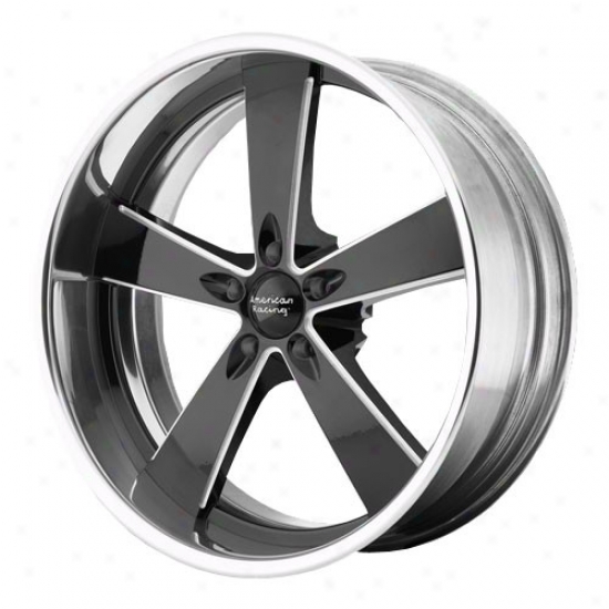 "american Racing Blvd Succession Chrome 22x11"" 5x4.5"" Bolt Pattern, Back Spacing"