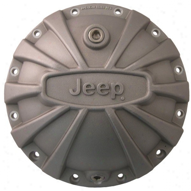 American Rebel, Outlaw Differential Cover (with Jeep Logo, Sandbllast)