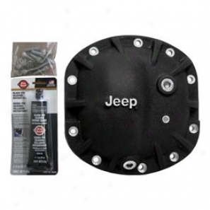 American Rebel, Outlaw Differential Cover (with Jeep Logo, Black)