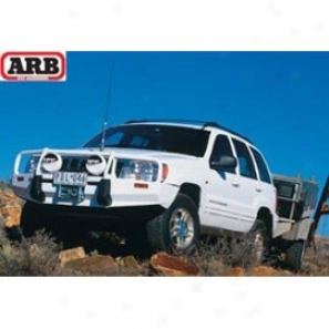 Arb Front Deluxe Bull Bar Bumper W/ Winch Carry