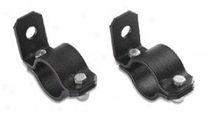 "auxiliary Light Bracket 1 3/4"" Round Tubing Clap-on Tab Pair"