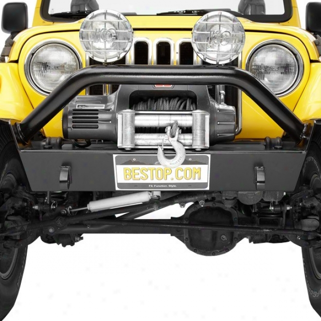 Bestop Highrock 4x4 Narrow Style Front Bumper Black