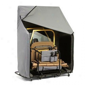 Bestop Hoss Storage Cover, Charcoal, Fits 2-piece, 4-door, Hardtops
