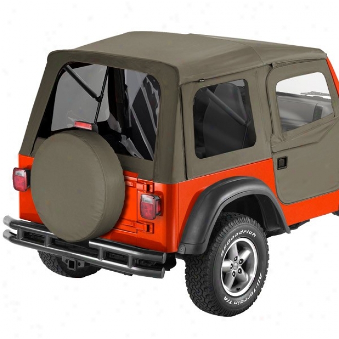 Bestop Supertop, Khaki Diamond 2pc Soft Doors & Tint