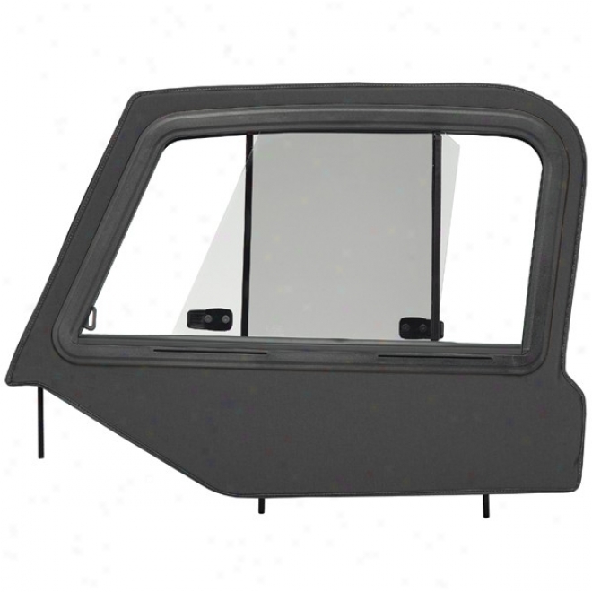 Bestop Upper Door Slider Black Dimaond