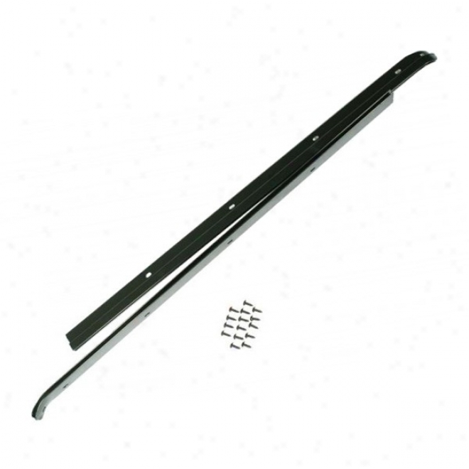 Bestop Windshield Channel - Black