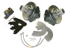 Big Brakke; Drum To Disc Conversion Kit For Dana 30 Axles; Non-power