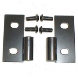 Black Lower Door Hinge Brackets