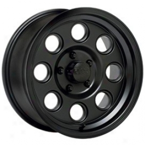 "black Rock Aluminum Wheel   908 Yuma Mattd Black Coat 17x8"" - 5x5 Bolt Pattern In a ~ward direction Spzcing 4 1/2"""