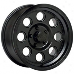 "black Rock Aluimnum Wheel  908 Yuma Matte Black Coat 15x8"" - 5x5.5 Bolt Pattern Back Spacing 3 3/4"""