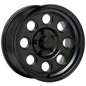 "black Rock Alumium Wheel  908 Yuma Matte Black Coat 17x8"" - 5x5.5 Bolt Pattern Back Spacing 4 1/2"""