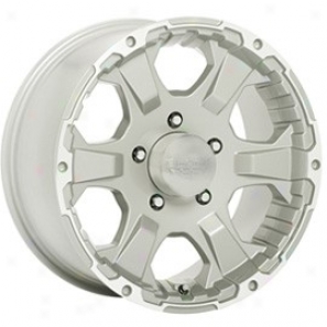 "black Reel Alumium Wheel 910 Intruder Tungsten Silver 18x8.5 - 5x5.5 Bolt Pattern Back Spacing 5 1/2 """