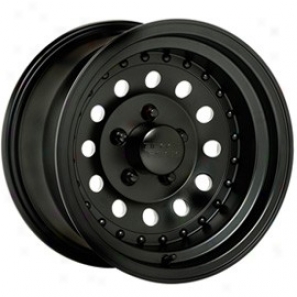 "black Rock Aluminum Wheel  962 Desperado Matte Black 15x8.5"" - 5x4.5 Bolt Pattern Back Spacing 4"""