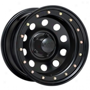 "Wicked Rock Armor Wheel 905 Defender Matte Black 15x7"" - 5x4.5 Bolt Pagtern Back Spacing 3 3/4"""