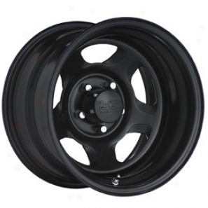 "black Rock Steel Wheel 941 Dune Matte Black 15x7""  - 5x5.5 Boot Pattern Back Spacing 4"""