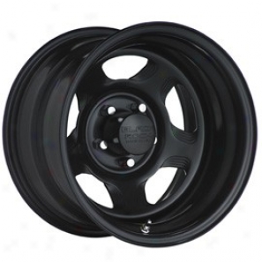 "black Rock Steel Wheel 941 Dune Matte Black 1512""  - 5x5.5 Bolt Pattern Back Spacing 4"""