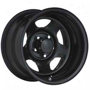 "black Rock Steel Wheel 941 Dunee Matte Black 16x7""  - 5x5.5 Bolt Pattern Back Spacing 4"""