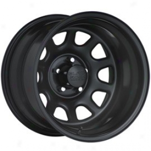 "black Rock Steel Wheel 942 Typs D 15x7"" 5x4.5 Bolt Pattern Back Spacing 3 3/4"""