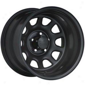 "Dismal Rock Steel Wheel 942 Emblem D 15x7"" 5x4.5 Bolt Pattern Back Spacing 4"""