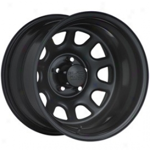 "black Rock Steel Wheel 942 Type D 15x7"" 5x5.5 Bolt Pattern Move Spwcing 4"""