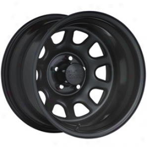 "black Rock Steel Wheel 942 Type D 15x8"" 5x4.5 Bolf Pattern Back Spacing 4 1/2"""