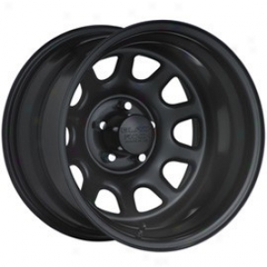 "black Rock Hardness Wheel 942 Type D 17x8"" 5x5.5 Bolt Pattern Back Spacing 4 1/2"""