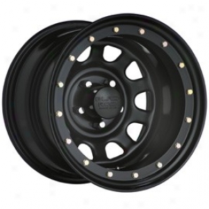 "black Rock Steel Wheel 952 Street Lock 15x12"" 5x4.5 Bolt Pattern Back Spacing 4"""