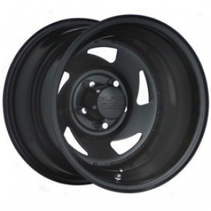 "black Rock Steel Wheel 975 Bladd 15x7"" 5x5.5 Bolt Pattern Back Spacing 4"""