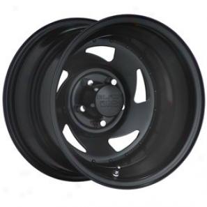 "black Rock Steel Wheel 975 Blade 15x8"" 5x4.5 Abscond Pattern Hindmost Spacing 4 3/4"""