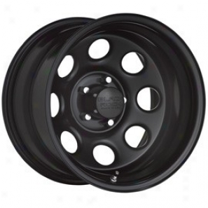 "Dark Rock Steel Wheel 997 Type 8 15x14"" 5x5.5 Bolt Pattern Back Spacing 4"""